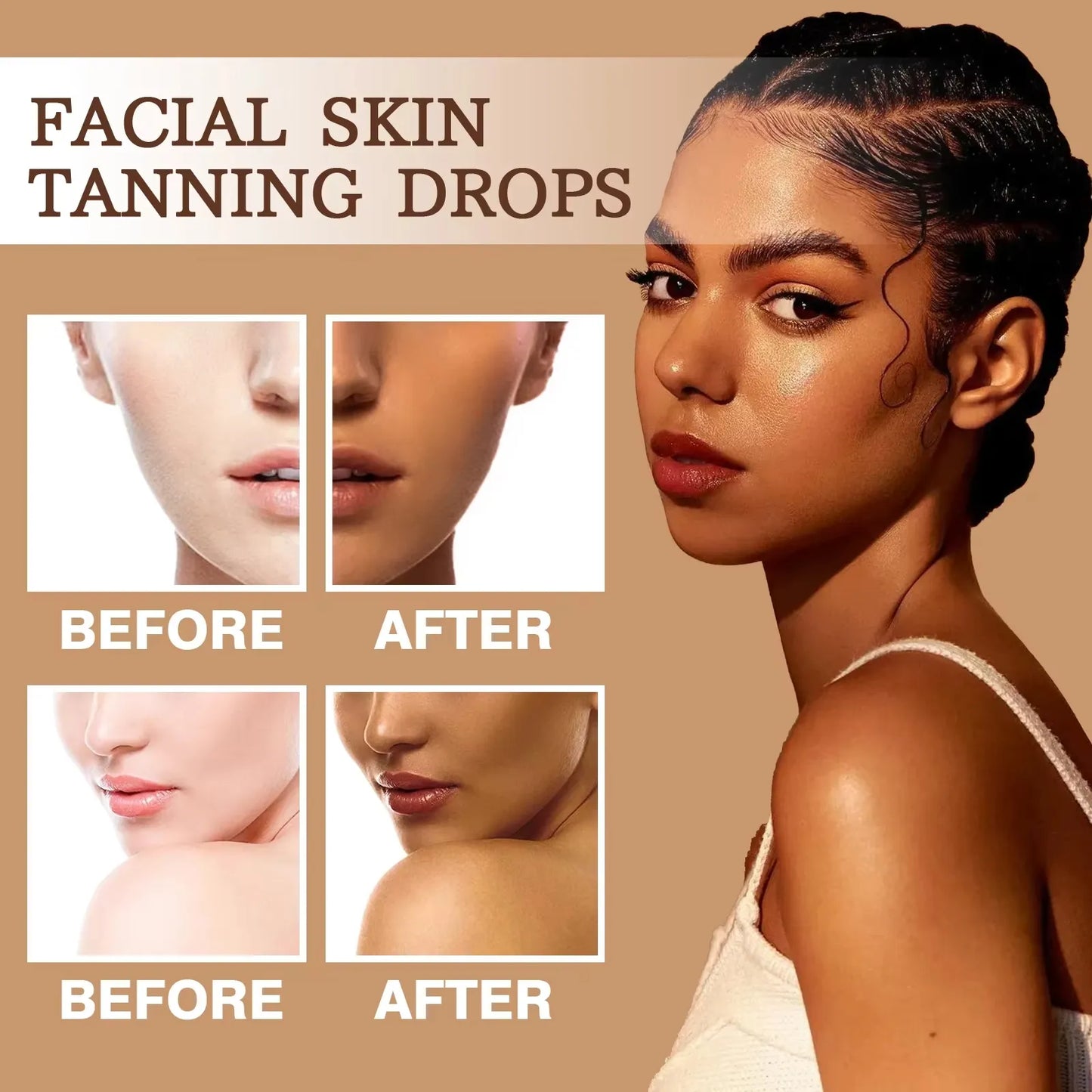 Self Tanning Serum Drops