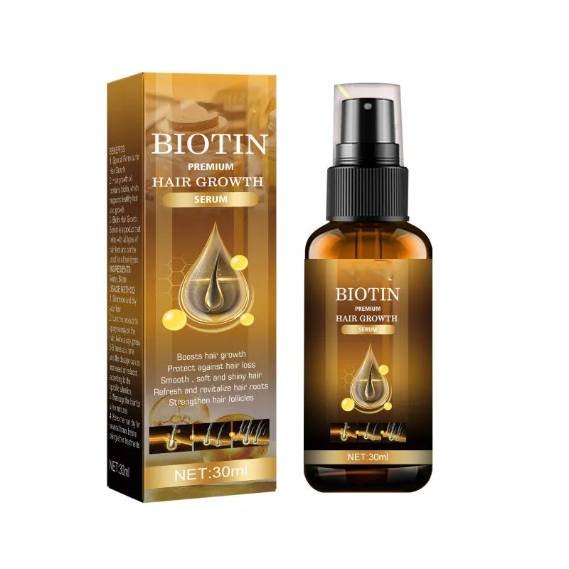 Biotin Hair Growth Spray | Strengthens, Thickens & Stimulates Growth | 30ml