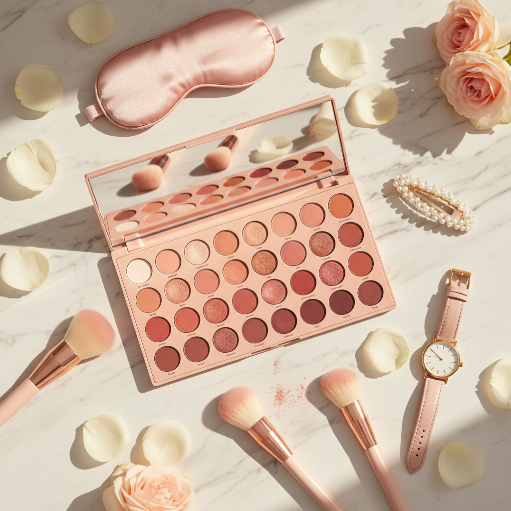25 Shade Eyeshadow Palette Lifestyle
