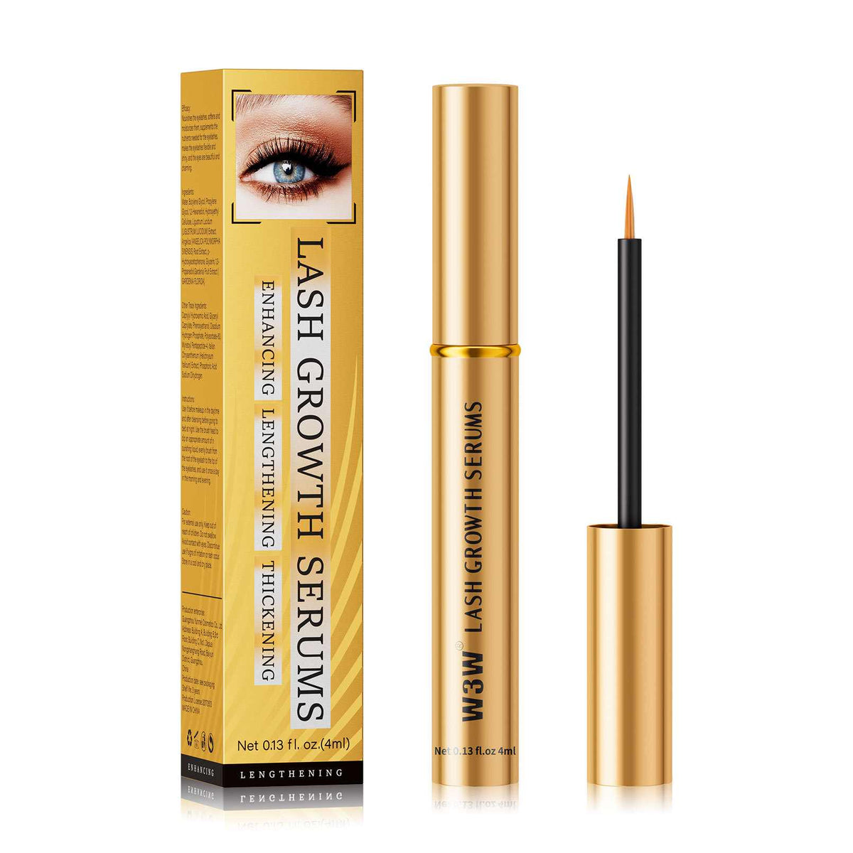 ALIVER Eyelash & Eyebrow Growth Serum | Thicker, Longer & Defined