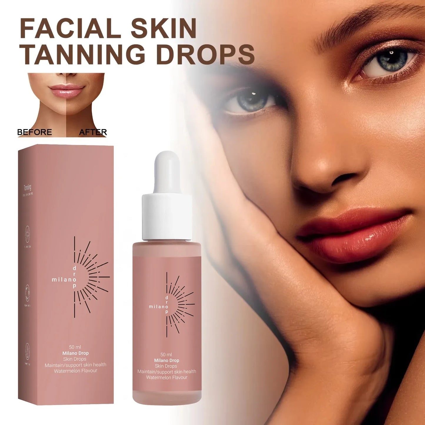 Self Tanning Serum Drops