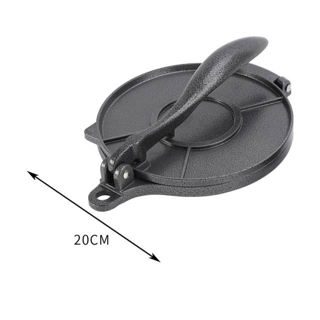 Aluminium Alloy Tortilla Press | 16cm & 20cm | Homemade Tortillas Made Easy