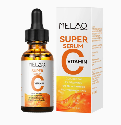 Hyaluronic Acid Vitamin C Serum for Hydration & Brightening
