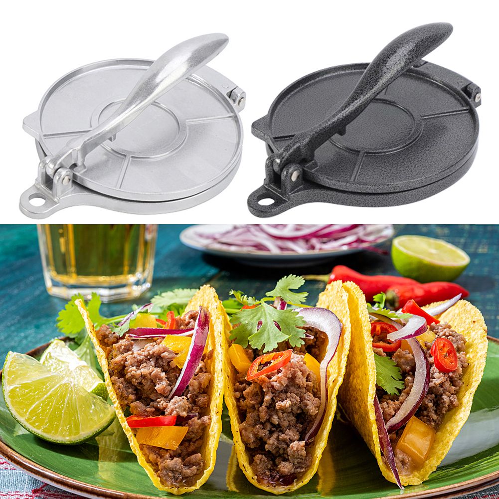 Aluminium Alloy Tortilla Press | 16cm & 20cm | Homemade Tortillas Made Easy
