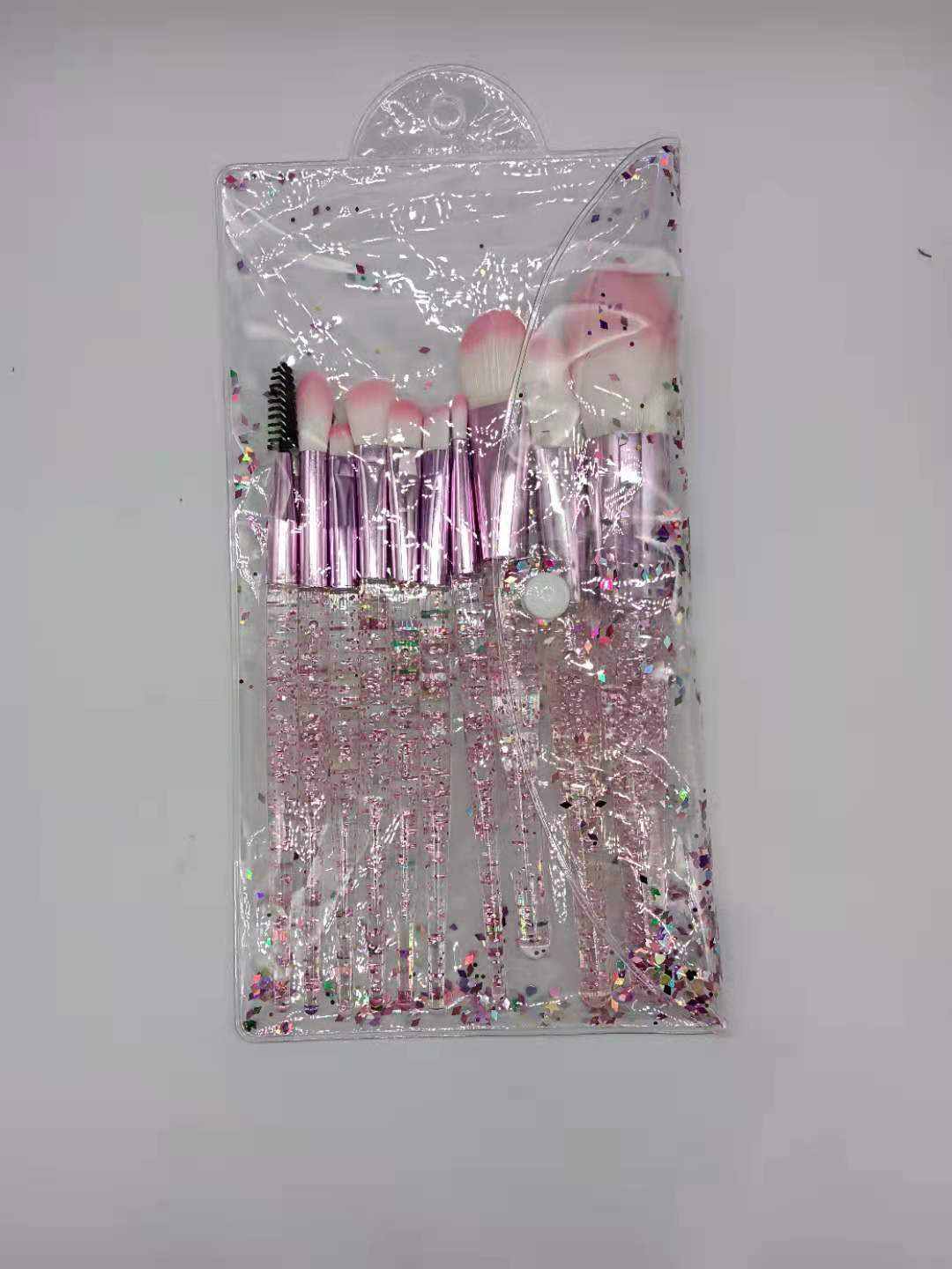 10-Piece Makeup Brush Set for Beauty and Blending