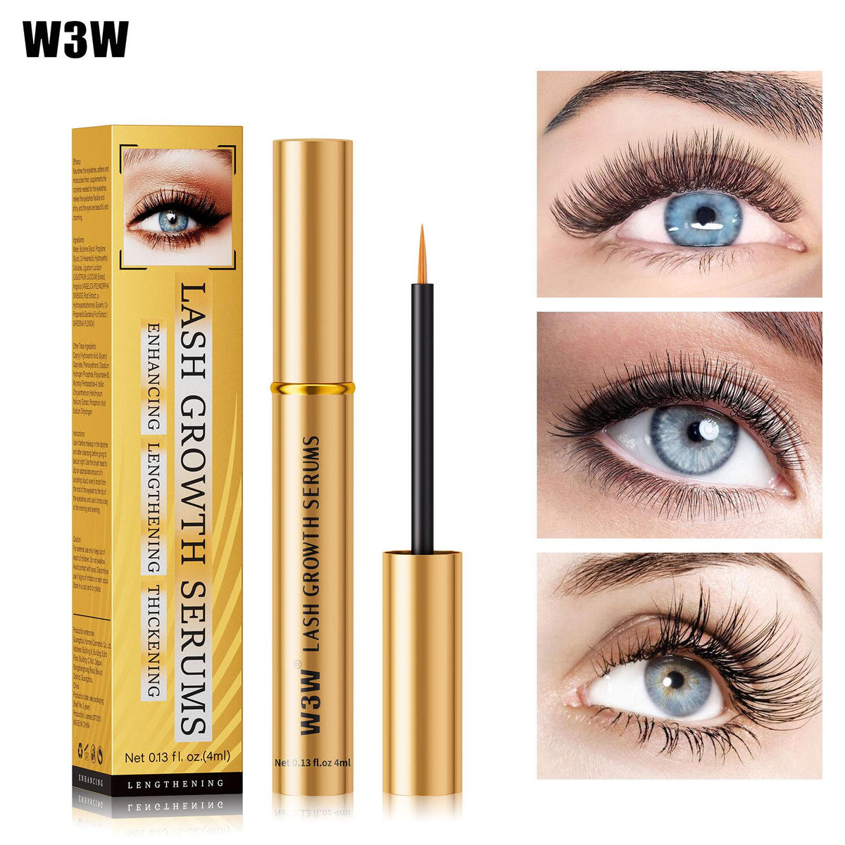 ALIVER Eyelash & Eyebrow Growth Serum | Thicker, Longer & Defined