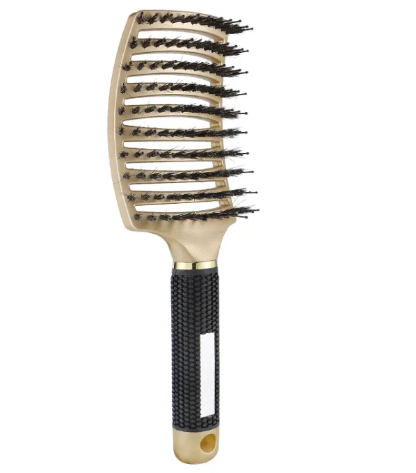 9-Row Bristle Hair Comb | Professional Styling Comb